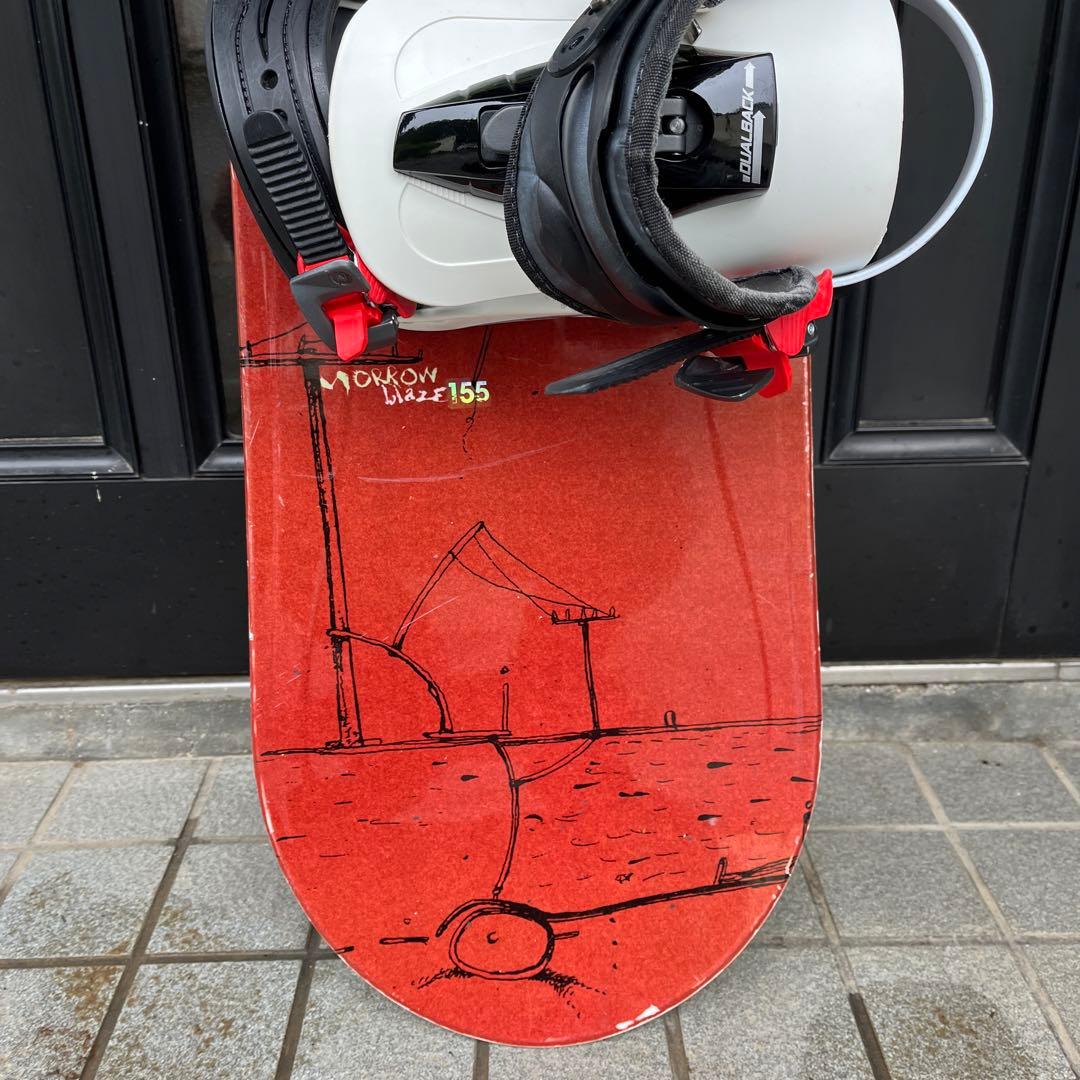 MORROWスノーボード&HC3000ビンディング　ケース付き