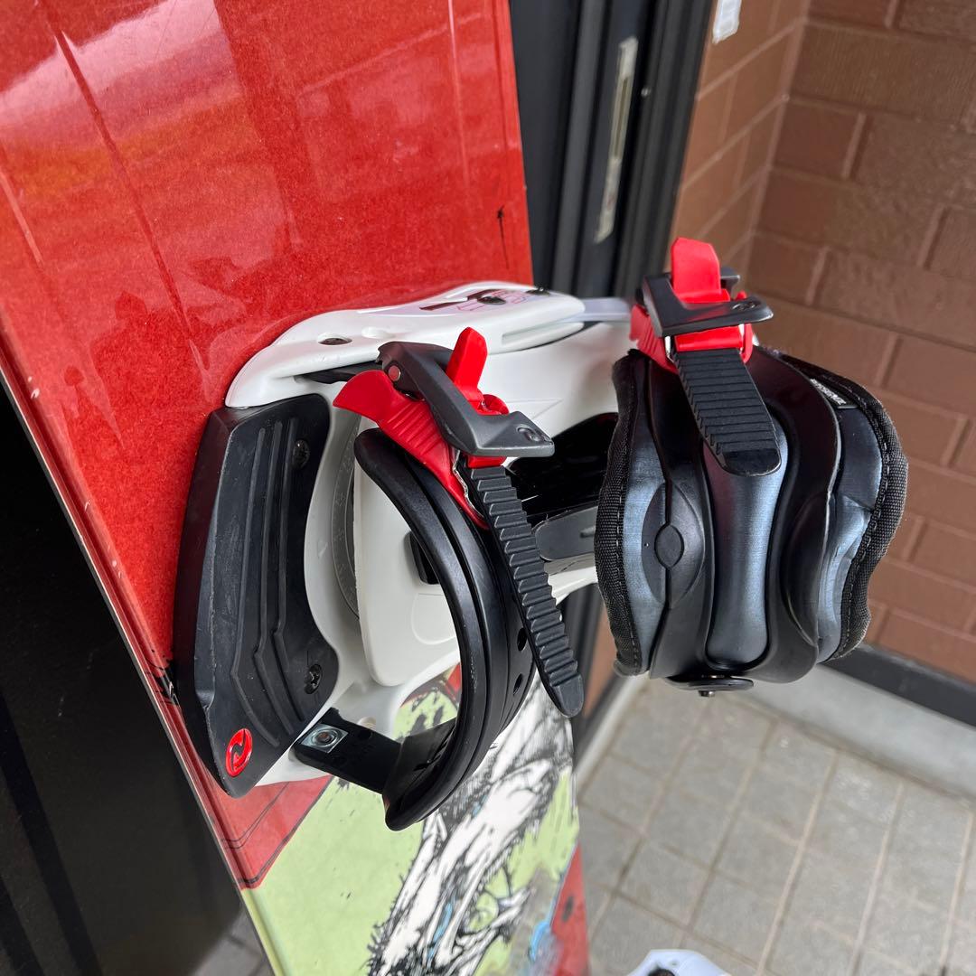 MORROWスノーボード&HC3000ビンディング　ケース付き