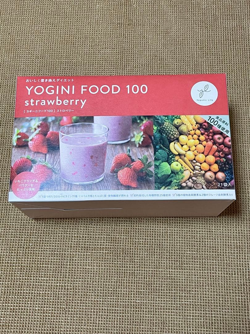 【ラバ】YOGINI FOOD 100 ストロベリー 100g