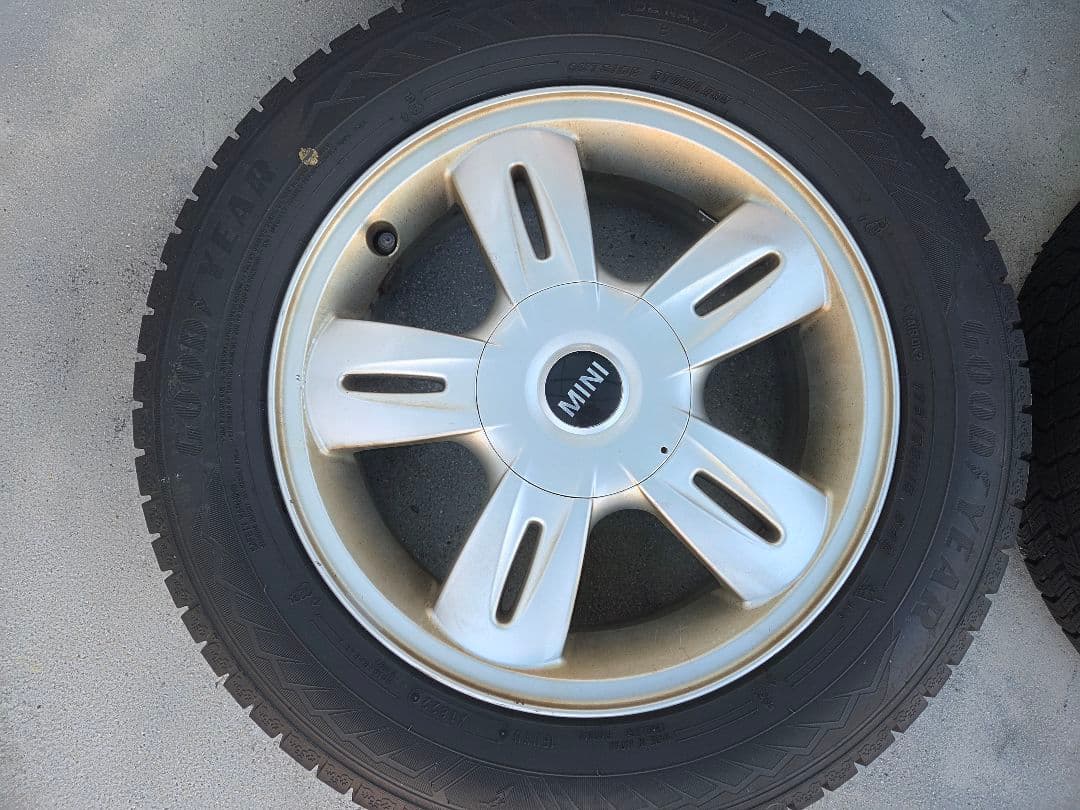 MINI純正 15インチ 4穴 PCD100 5.5j ET45