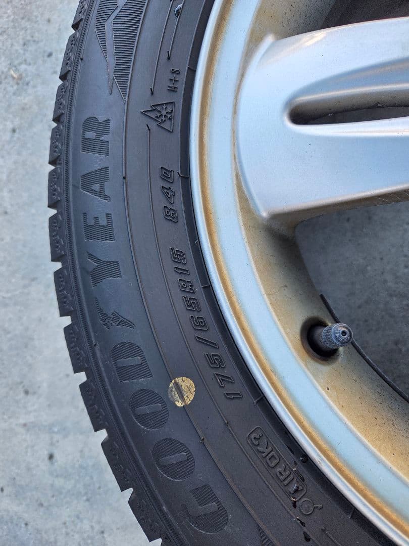 MINI純正 15インチ 4穴 PCD100 5.5j ET45