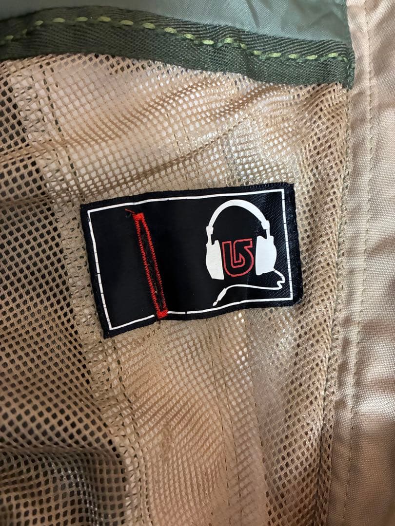 BURTON ベージュオーバーオール・ビブパンツ