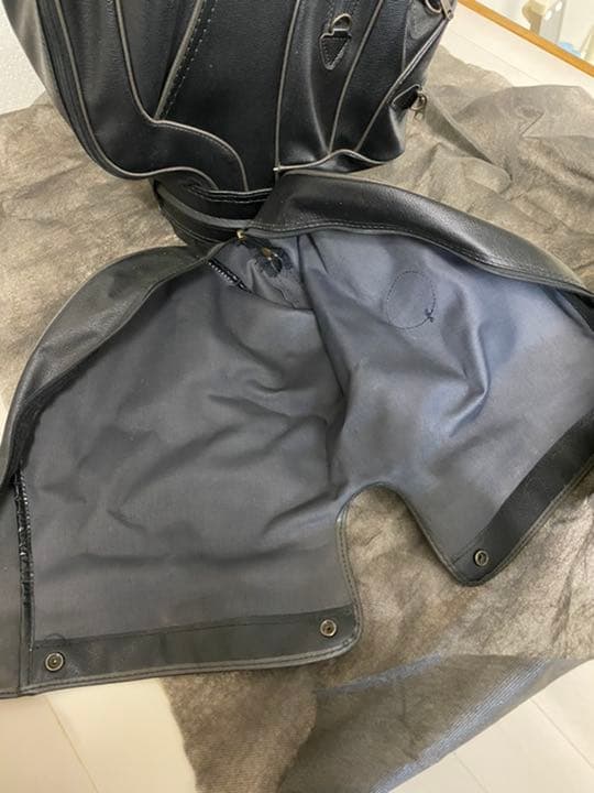 希少　BLACK&WHITE キャディバッグ