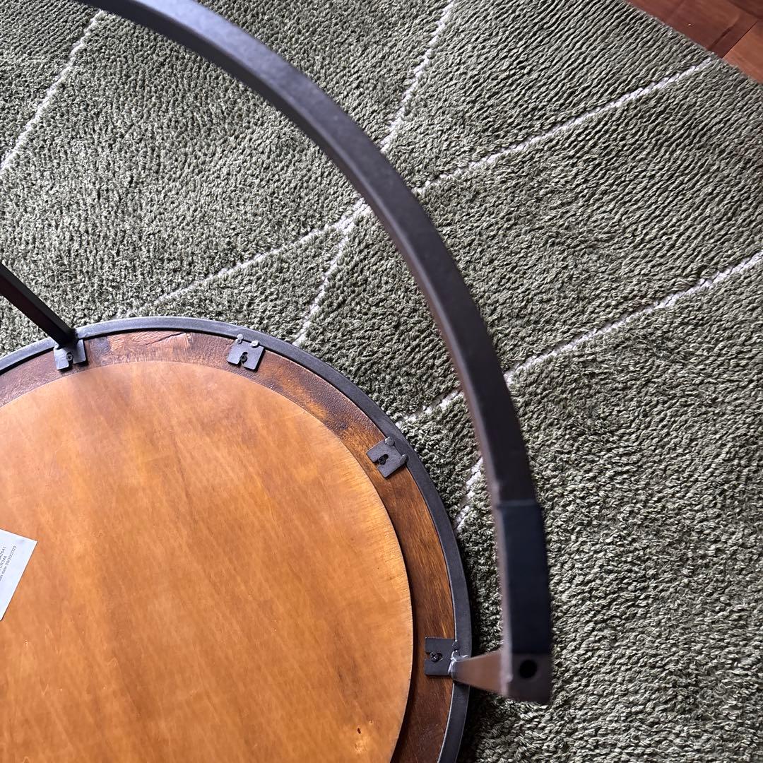 クラッシュゲート　エルマ　サイドテーブル 60cm 真鍮