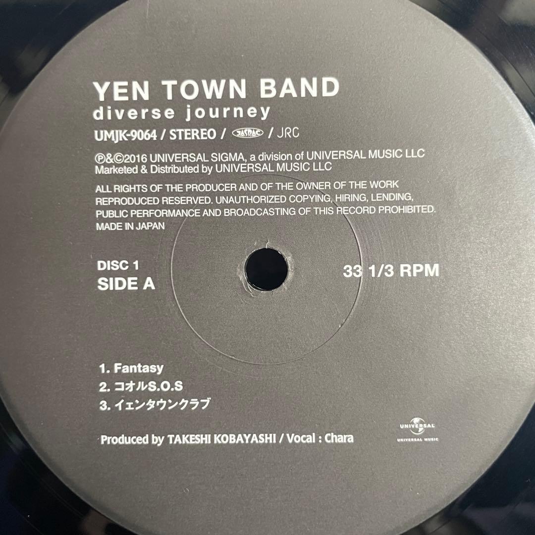 YEN TOWN BAND/diverse journey 2LP(⭐️美品レア)