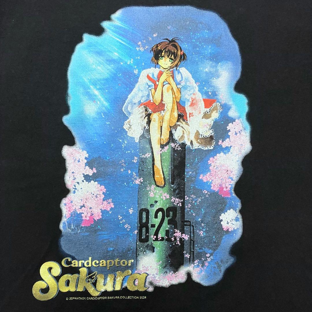 L】カードキャプターさくら アニメ Tシャツ 古着 - メルカリ
