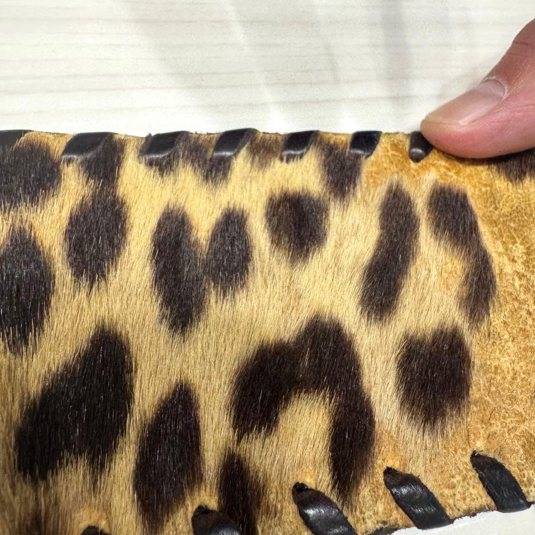 激レア　ロバートワーナー　ブレスレット　レオパード柄　ヒョウ柄