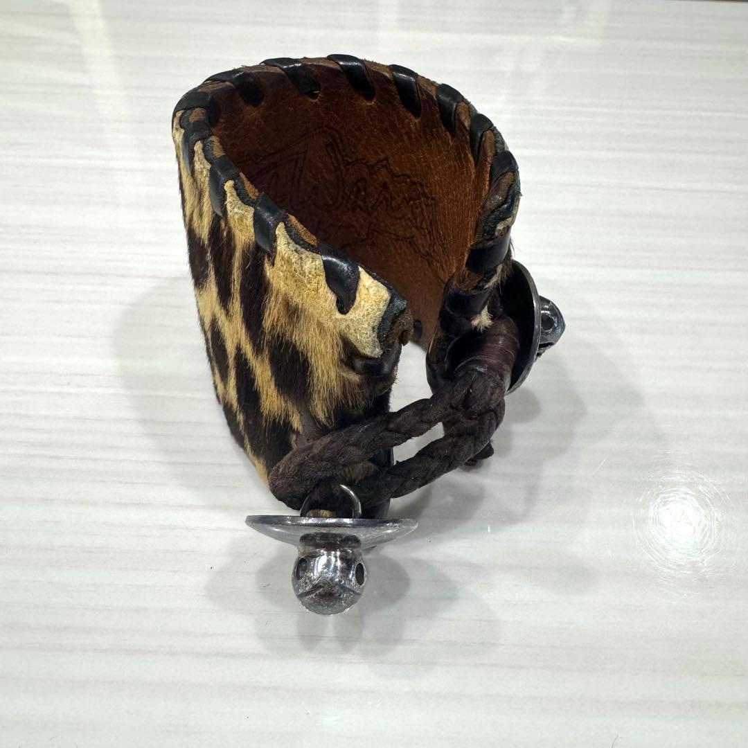 激レア　ロバートワーナー　ブレスレット　レオパード柄　ヒョウ柄