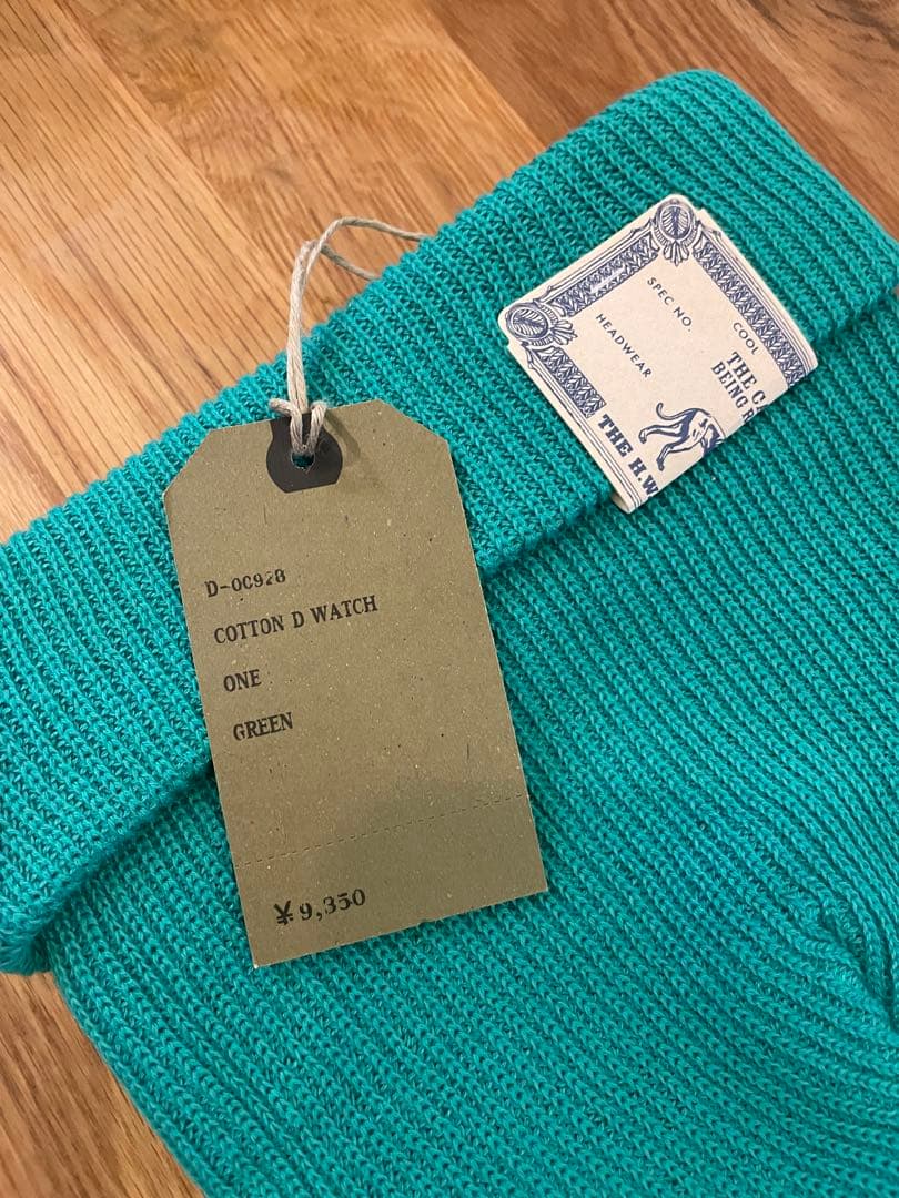 THE H.W. DOG&CO. ニット帽　ビーニー　完売品　新品未使用タグ付き