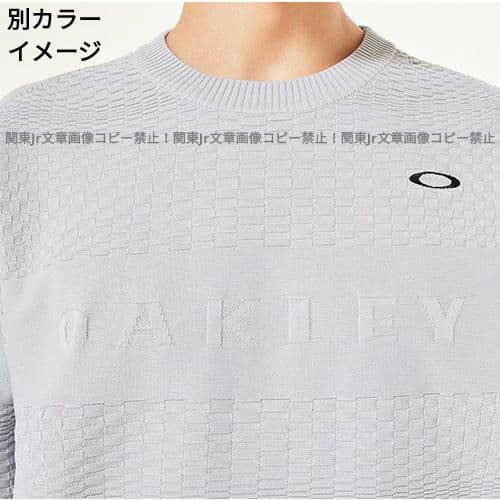 オークリー XXL フロント立体ロゴ 保温セーター ストレッチ ゴルフ
