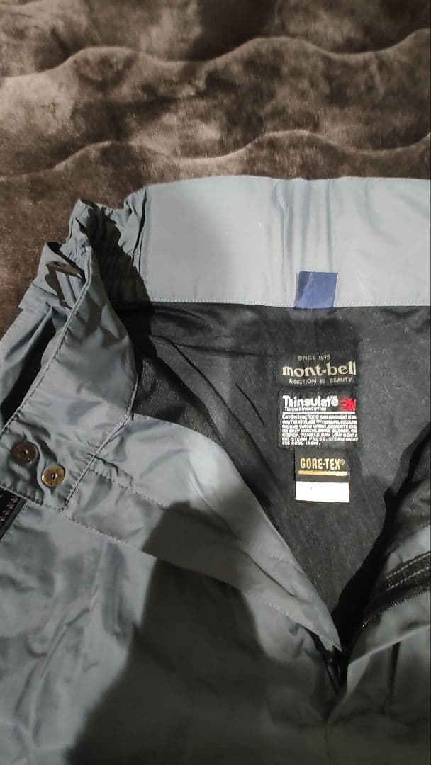 mont-bell ウィンタースポーツジャケット ホワイト/ブラック