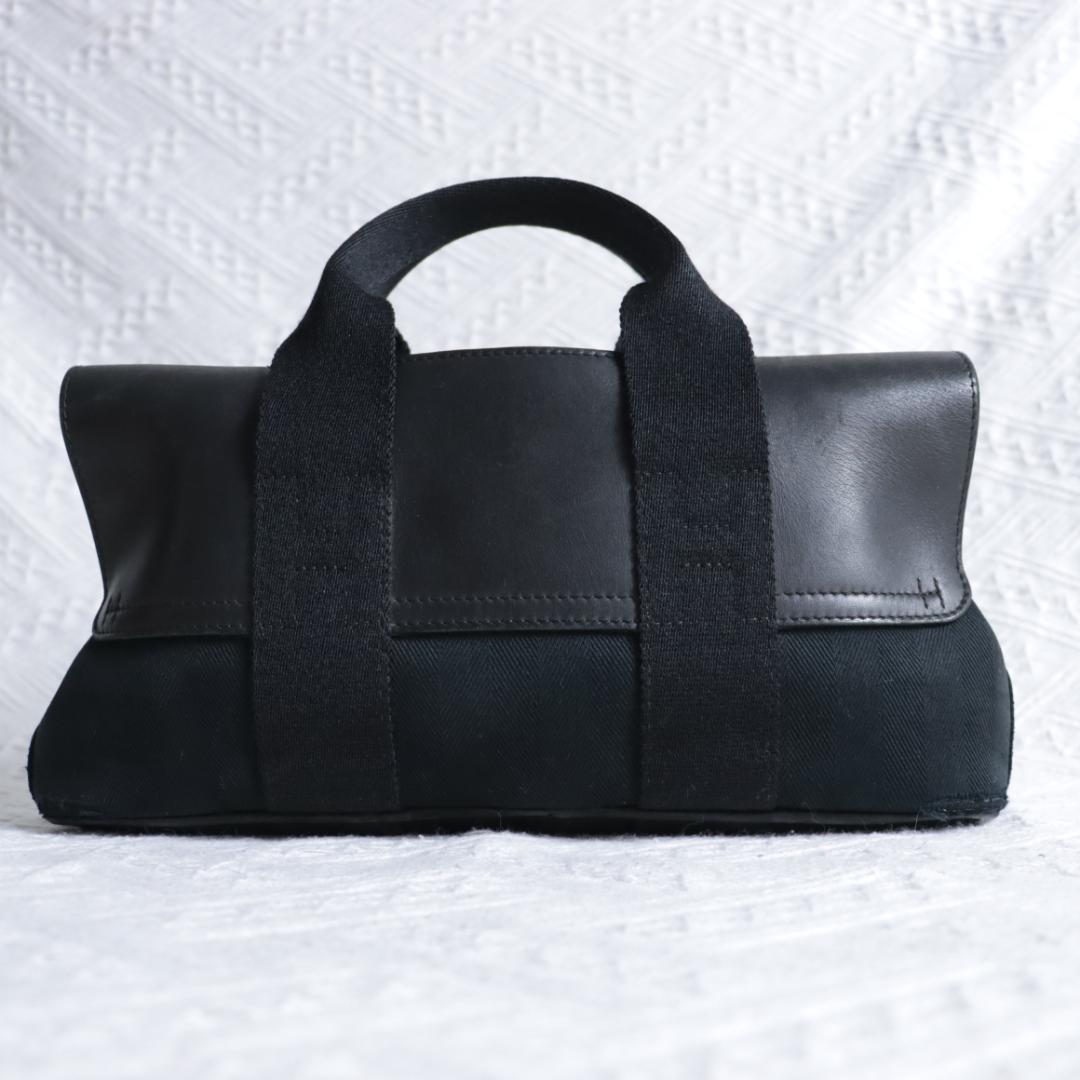 超希少！エルメス　ヴァルパライソ　ロングPM　ハンドバッグ　ブラック　ポーチ付き