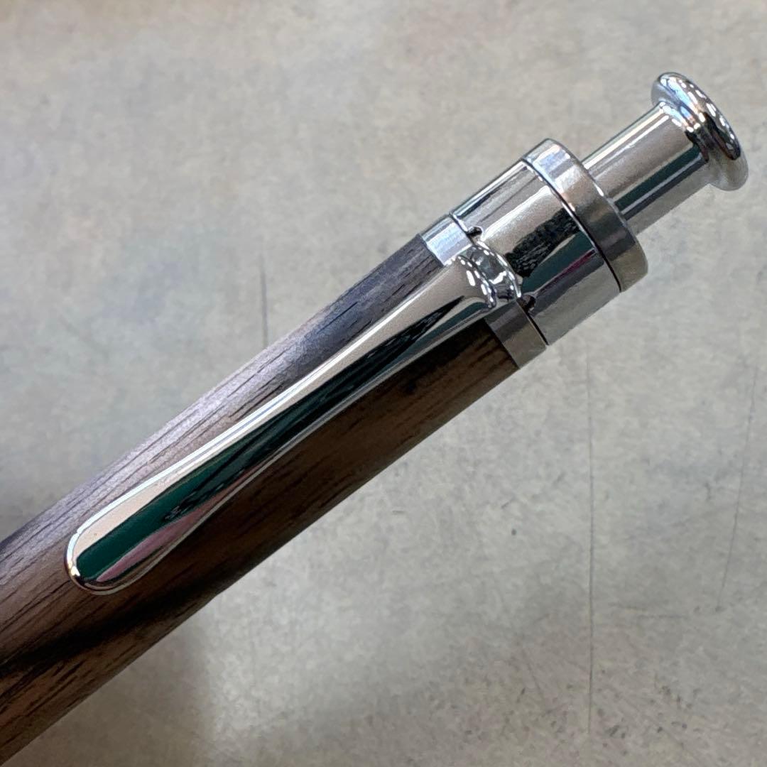 値下げ可能！！工房楔 黒柿 シャープペン 0.5mm 木軸