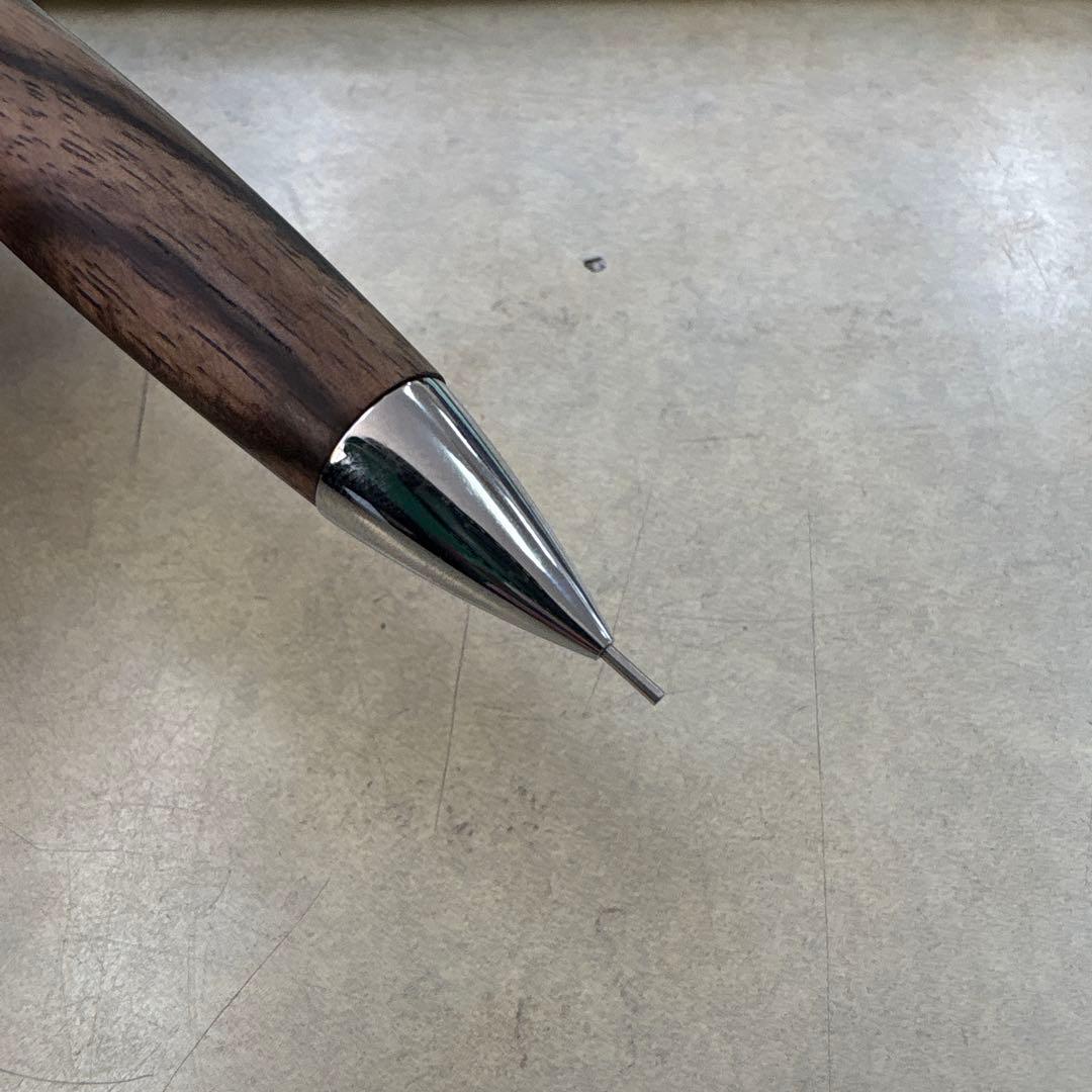 値下げ可能！！工房楔 黒柿 シャープペン 0.5mm 木軸