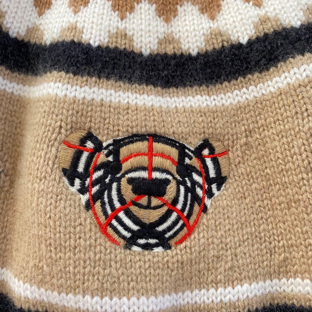 coconut 　BURBERRY ニット　カシミヤ混トーマス ベア 6Y