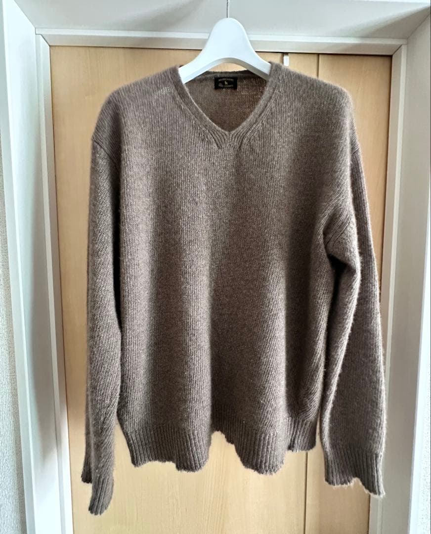 MAATEE&SONS カシミヤミンク LOOSE V SWEATER 24aw - メルカリ