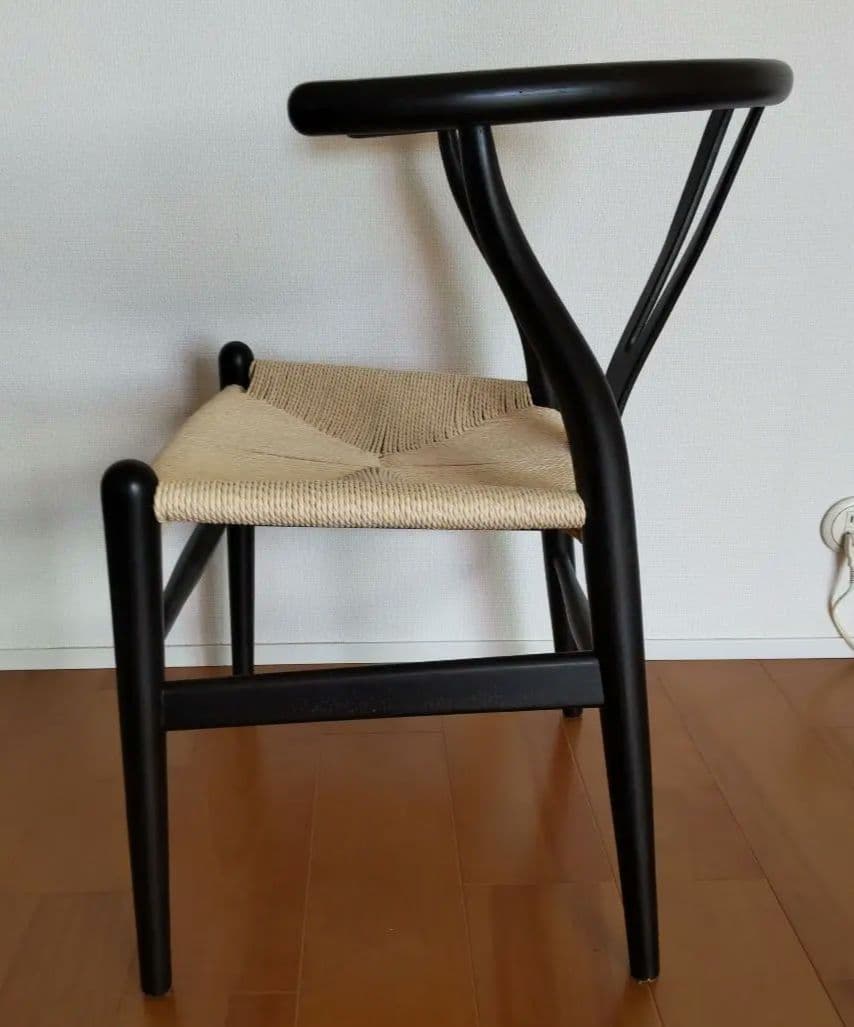 Yチェア リプロダクト品 ダイニングチェア 黒