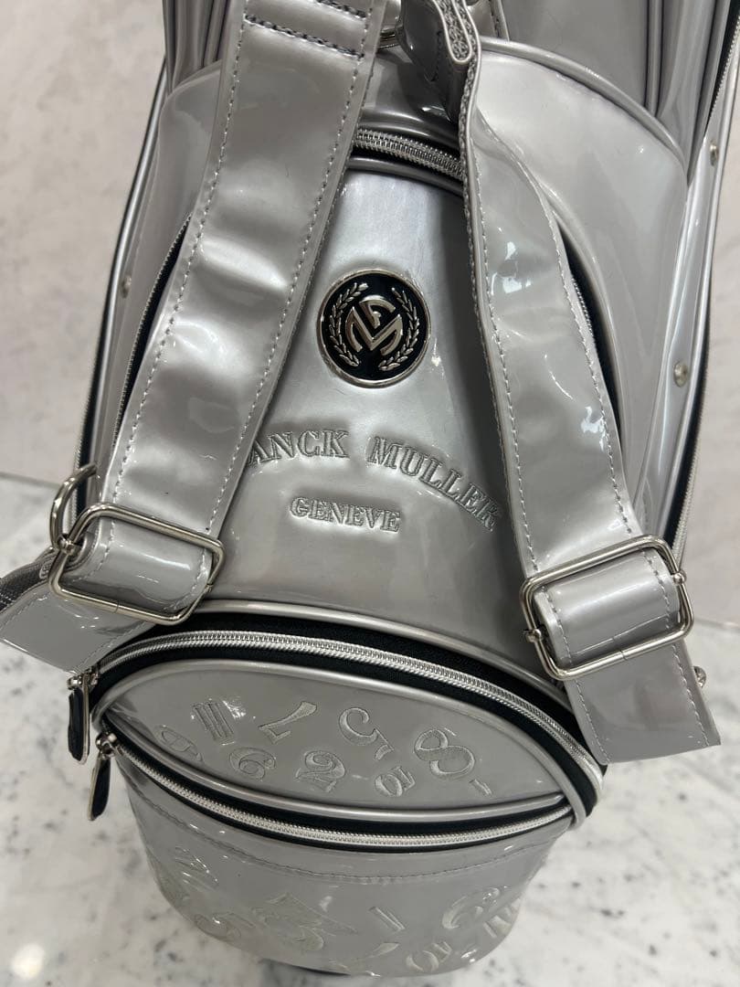 未使用品/フランク・ミュラー キャディバッグ/シルバー/非売品