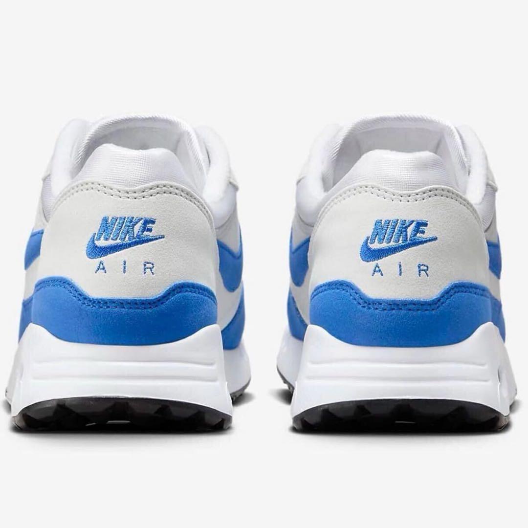 ナイキ ゴルフ 26.5cm エアマックス スパイク シューズ 靴 白 青