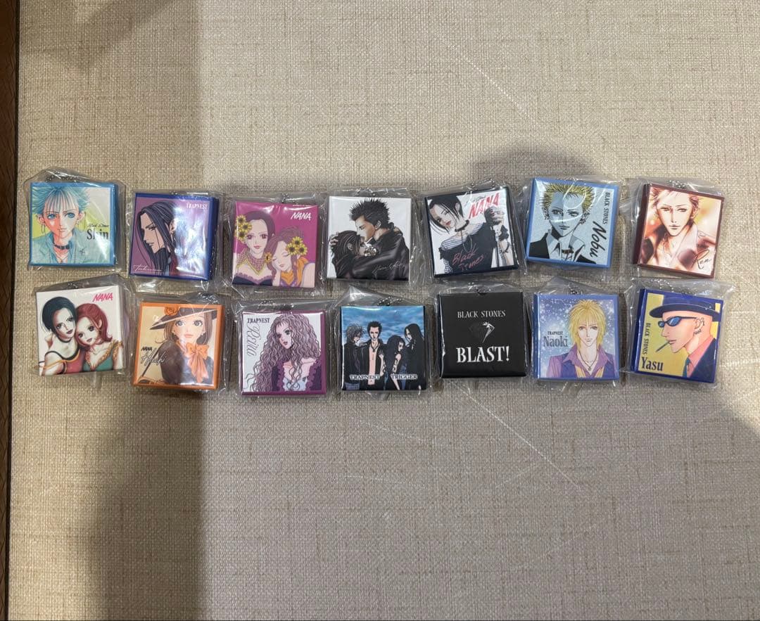 14種類コンプリート】NANA CD風アクリルチャーム 全種類 ミニチャーム
