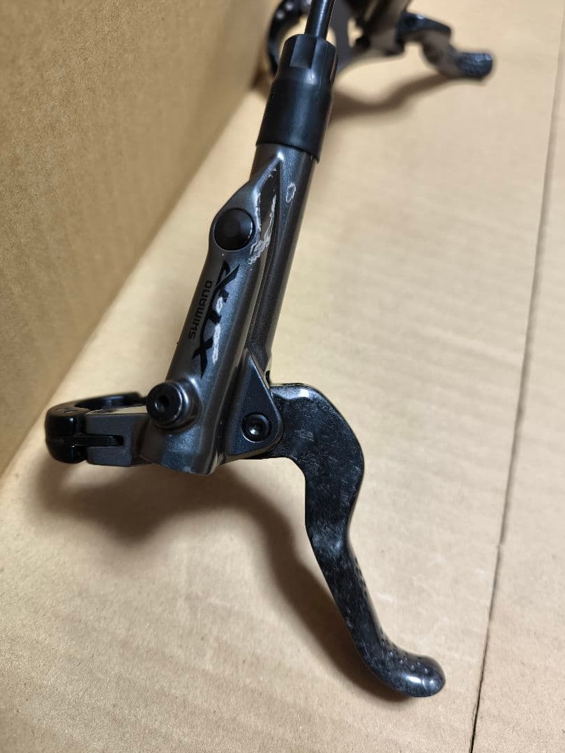 SHIMANO XTR M9000 カーボン 油圧ディスクブレーキセット 前後