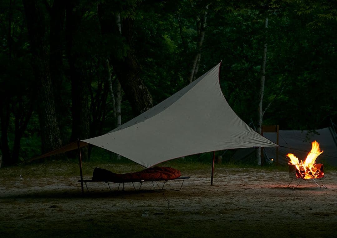 【美品】テンマクデザイン ムササビウィング13ft. TC“焚き火”バージョン