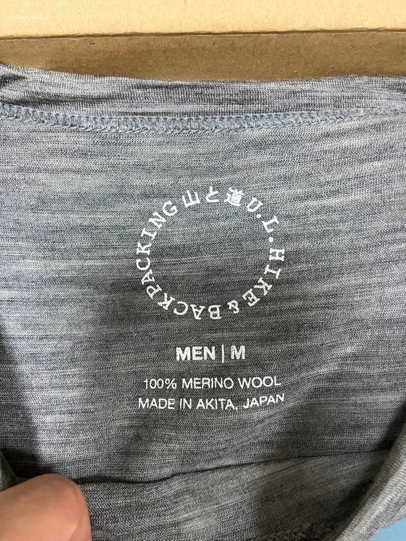 山と道 100% Light Merino Sleeveless Mサイズ