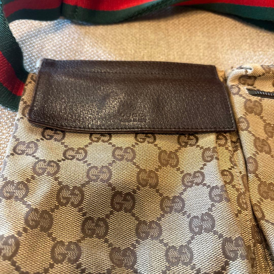 ゆな様GUCCI ボディバッグ GGパターン