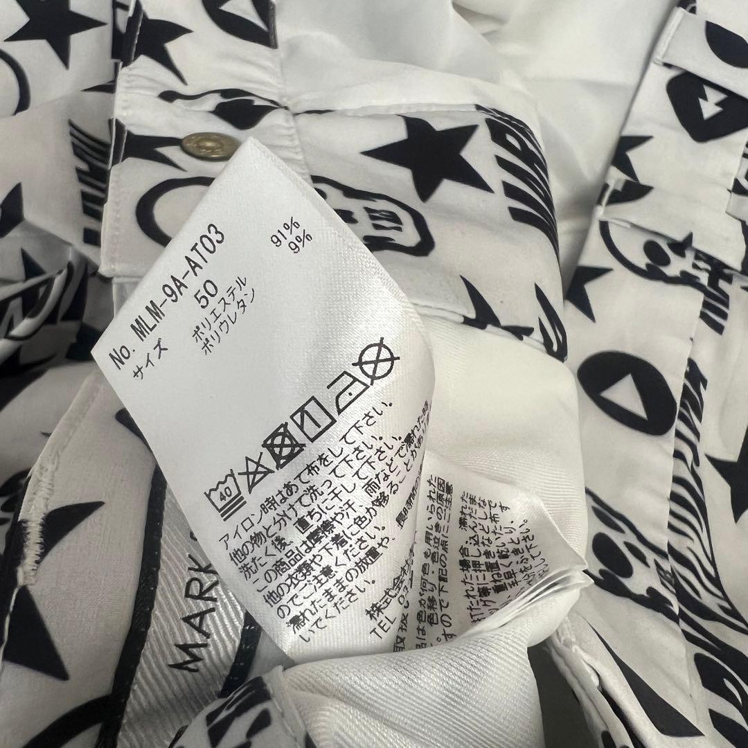 MARK&LONA マークアンドロナ ショートパンツ ズボン メンズ 総柄 ロゴ