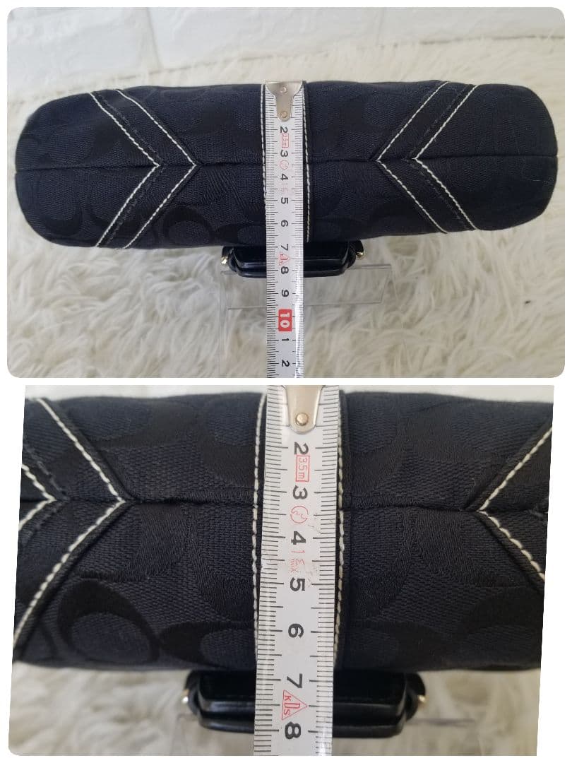 COACH／コーチ／SOHO／ソーホー／黒ブラック／シグネチャー／ワンショルダー