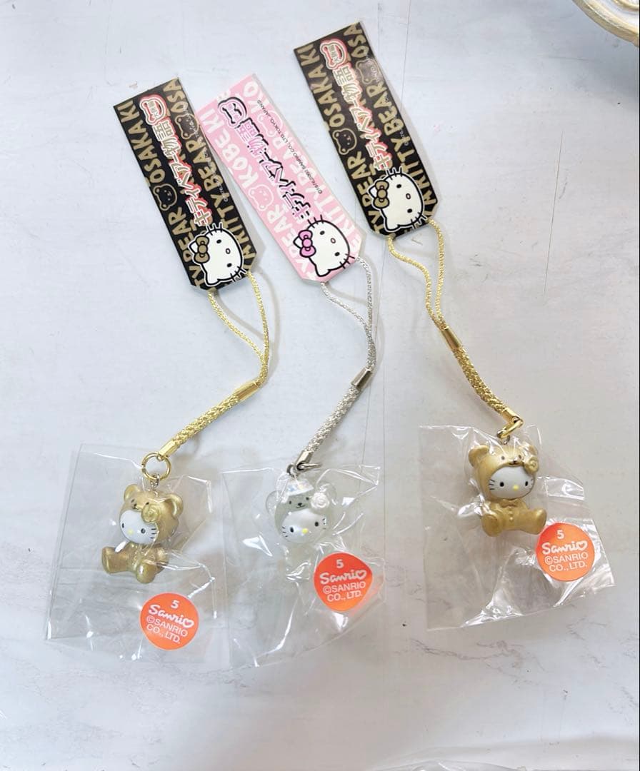 レア ハローキティ 根付け キティベアー物語 大阪