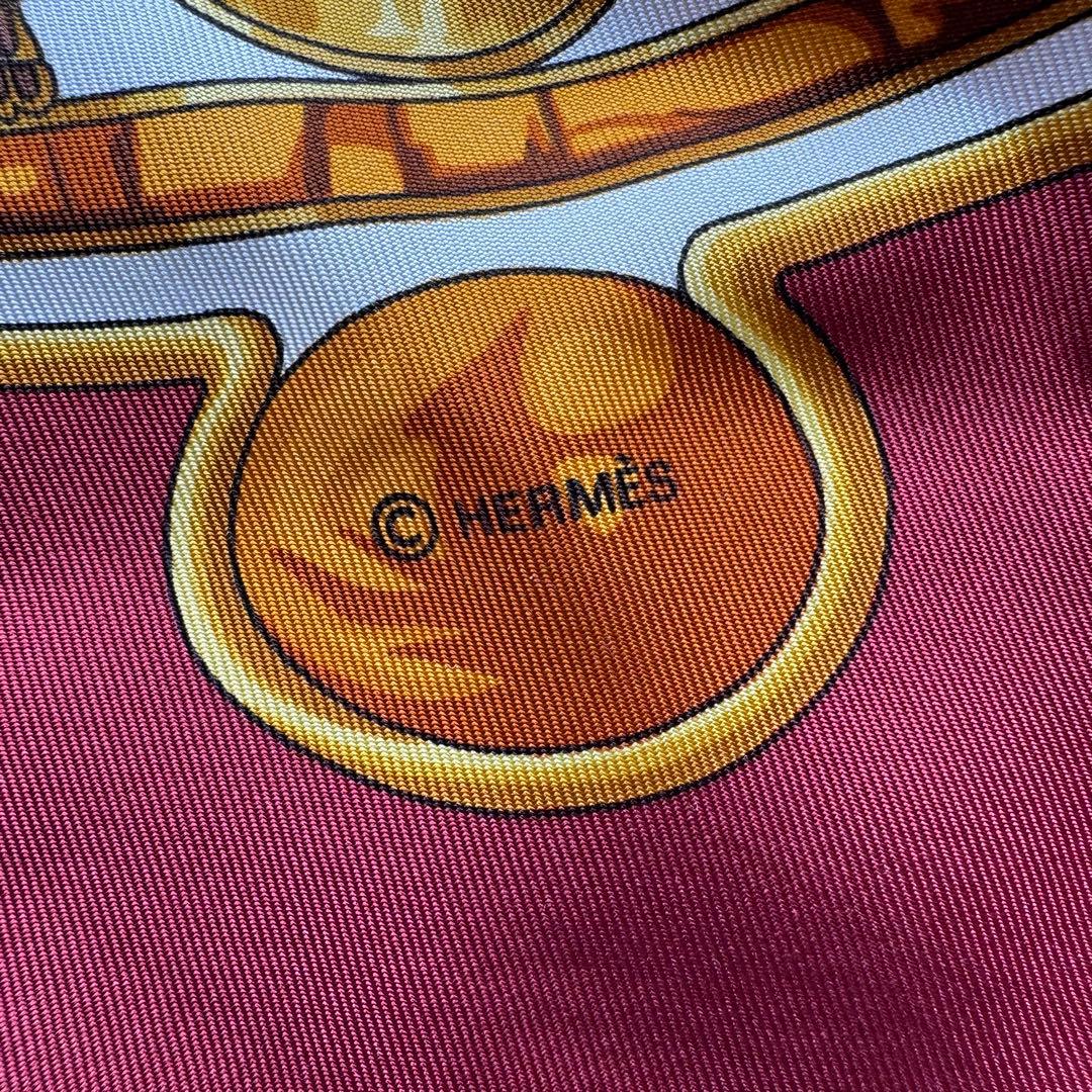 Hermès エルメス シルク スカーフ カレ90 caty
