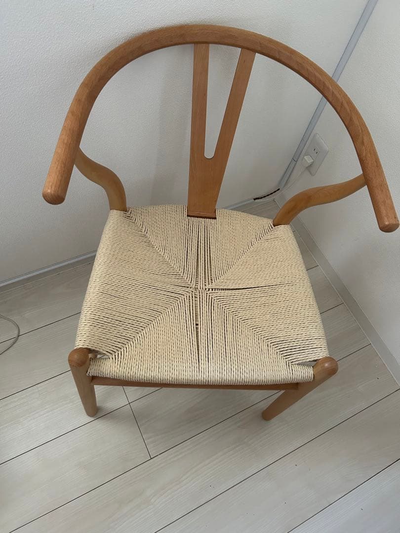 お*め様 ナチュラル 木製 ダイニングチェア