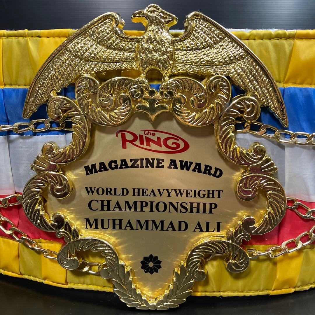 超特価！RING 誌チャンピオンベルト レプリカ 井上尚弥 アントニオ猪木