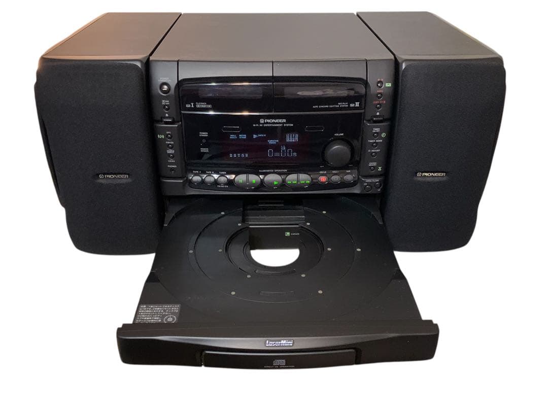 PIONEER private X-AV3 LD ミニコンポ　ジャンク　スピーカ