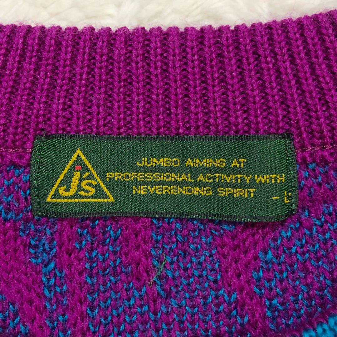 希少】J's ジャンボ尾崎 ゴルフウェア ニット 刺繍 ブリヂストン