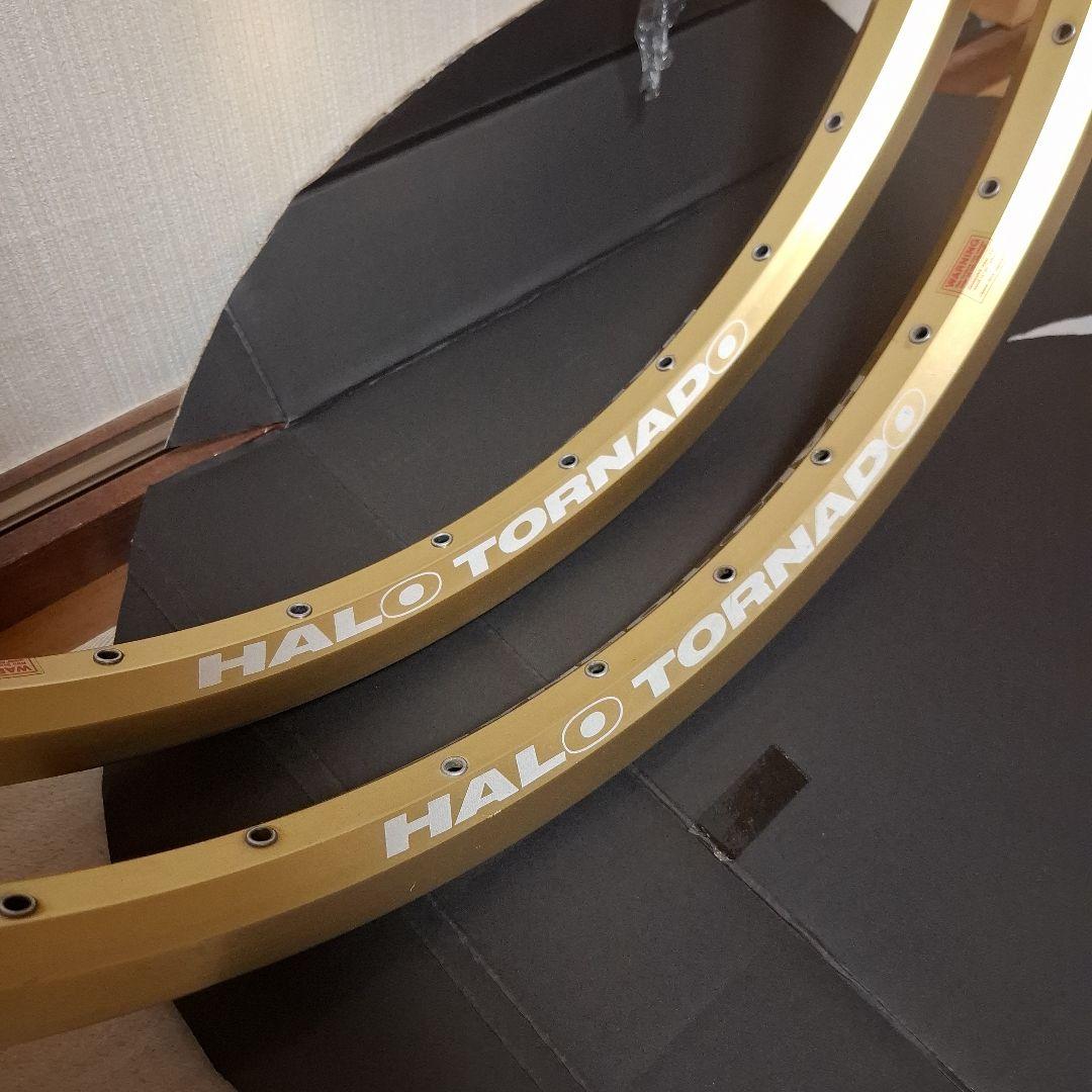 HALO TORNADE ゴールドリム 2本セット