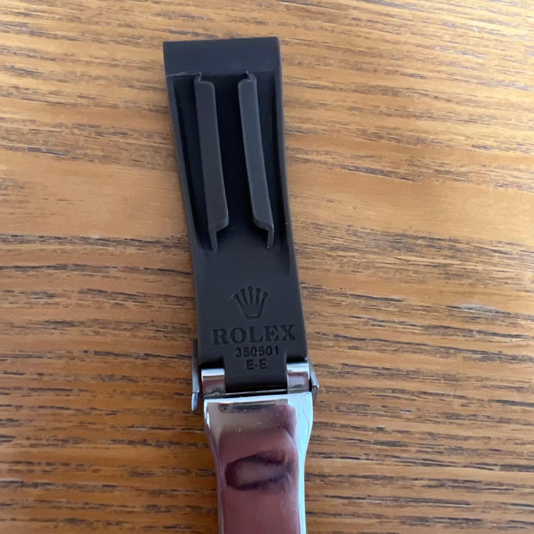 ロレックス ラバーベルト ブラウン　20mm