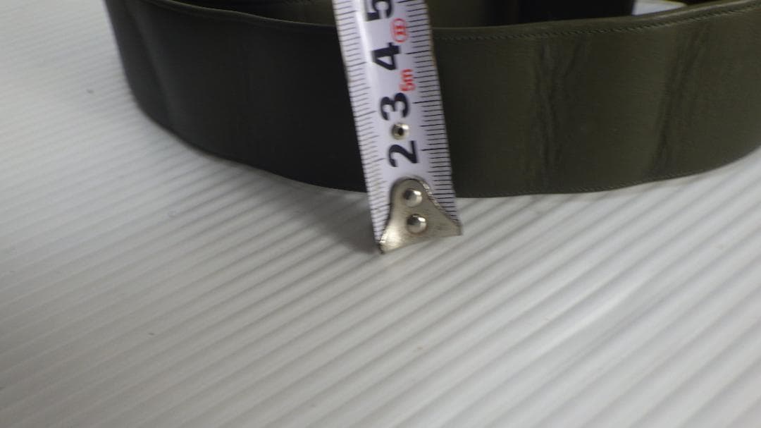 ★*★様 276/CHANEL シャネル　シンプル オリーブグリーン ベルト