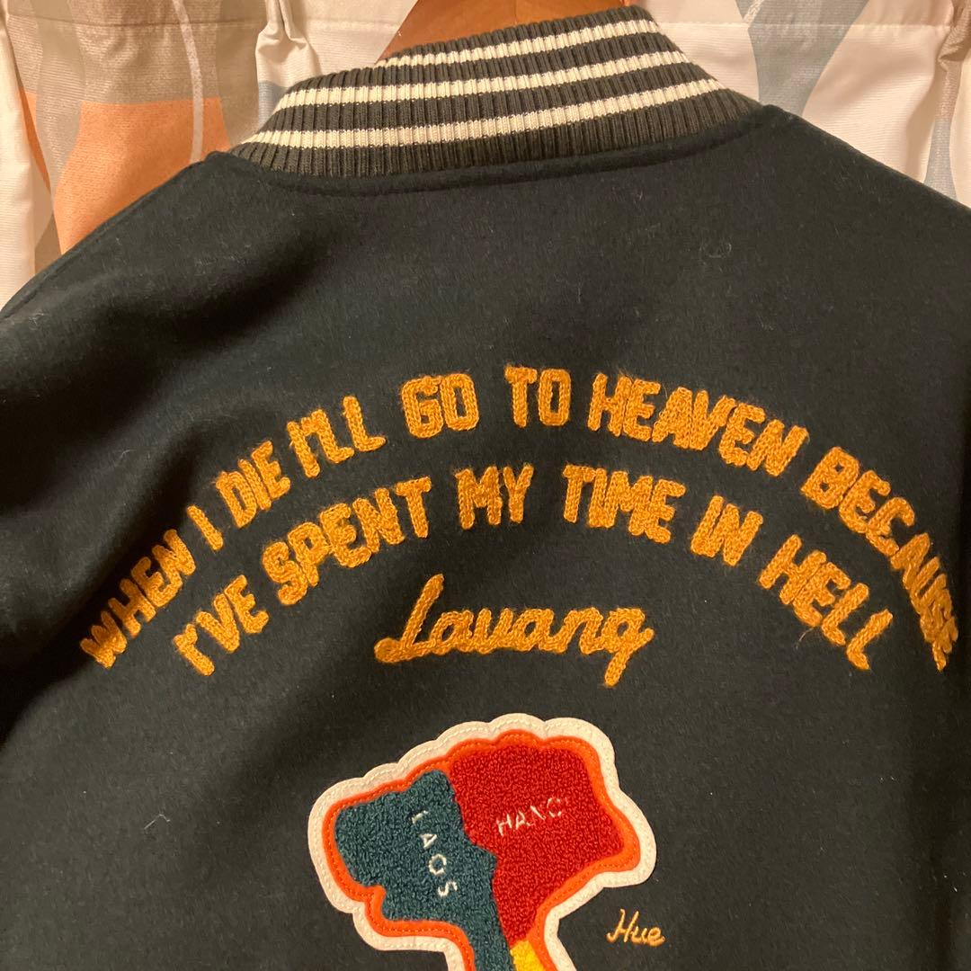 【HOUSTON】ヒューストン VIETNAM スタジャン ベトジャン 刺繍