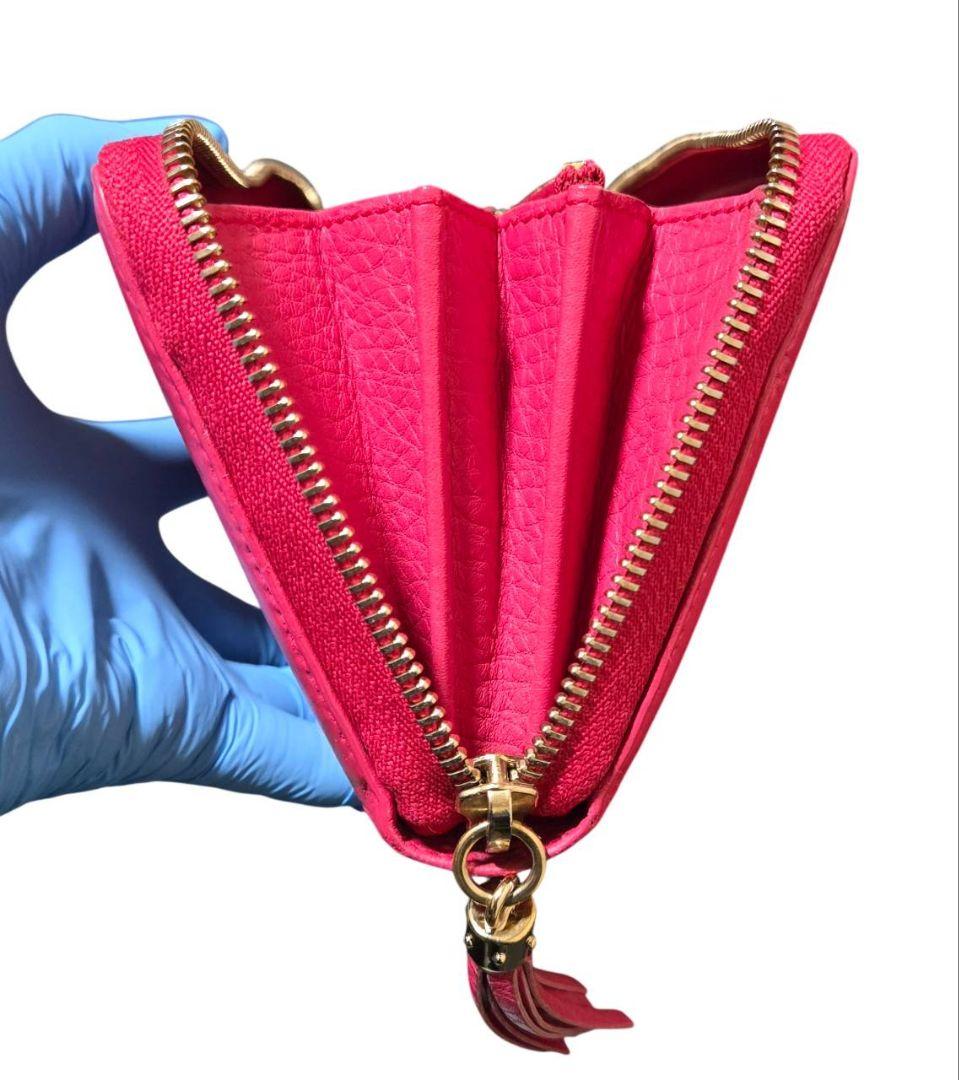 Gucci ソーホー　インターロッキング　レザー　長財布