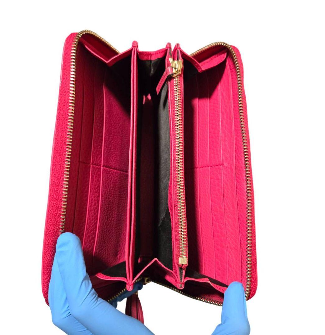 Gucci ソーホー　インターロッキング　レザー　長財布