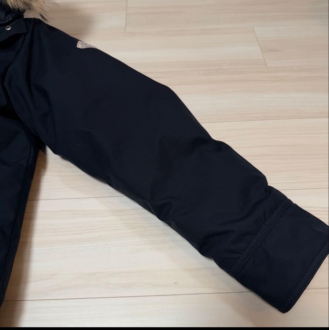 ピレネックス　アヌシー　ダウンコート　ファー　ANNECY ブラック　M