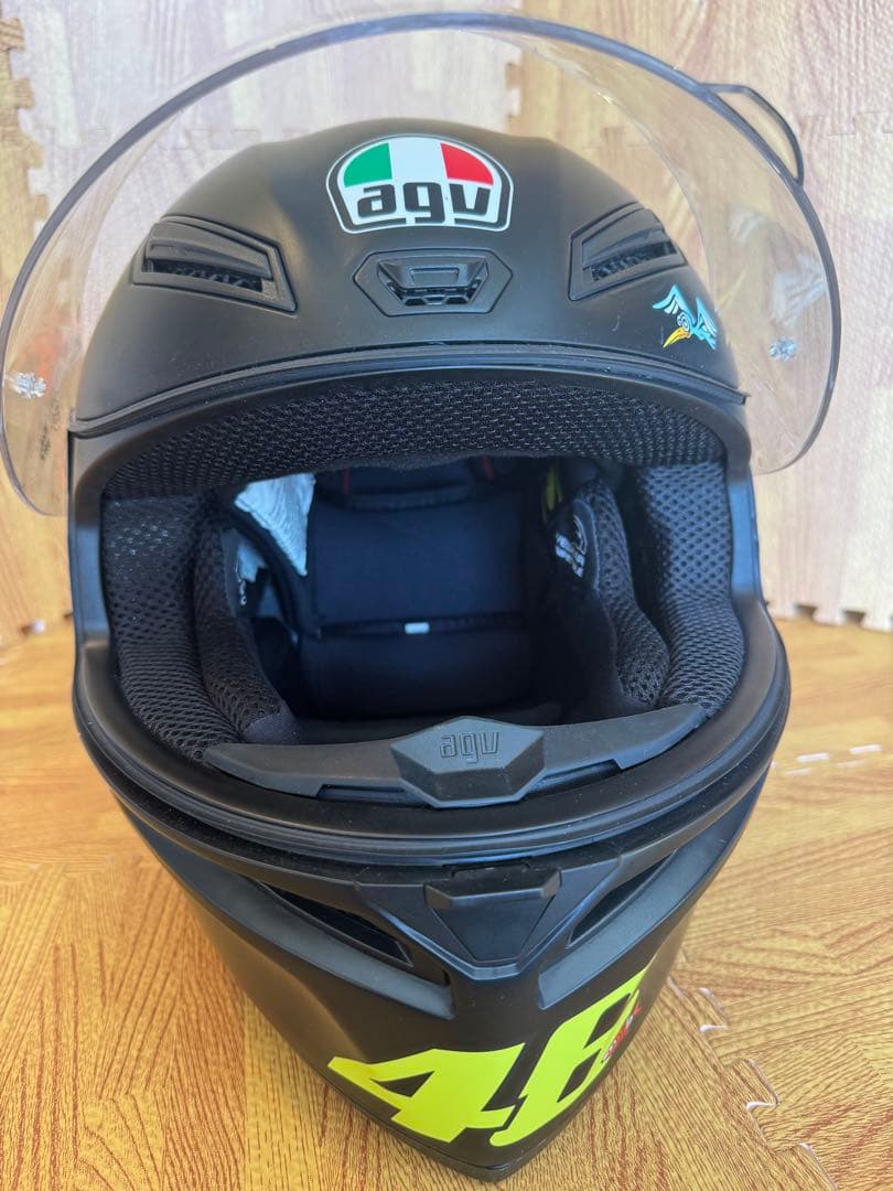 週末セール❣❣agv k1 クリアーシールド　ヘルメット　S