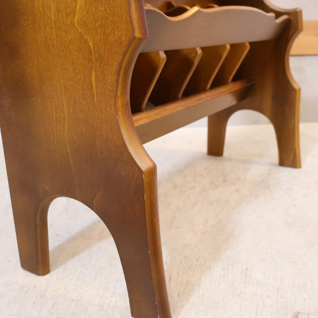 karimoku カリモク家具 コロニアル スリッパラック 木製 スリッパ立て