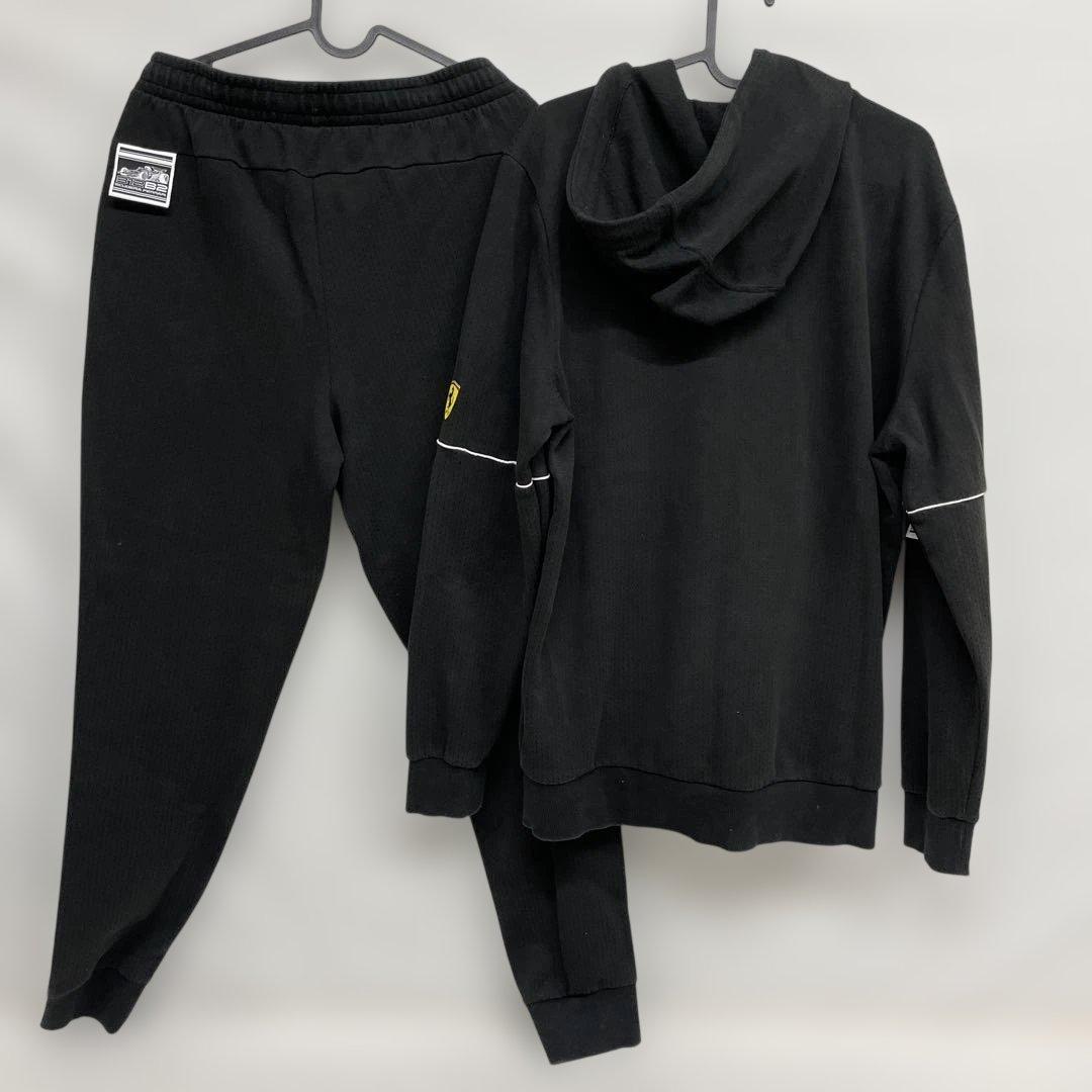 Puma フェラーリ 312B2 ジャージ　セットアップ　パーカー　M ブラック