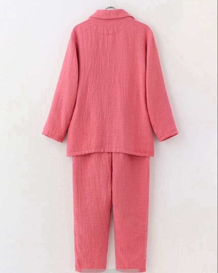 マシュマロワッフルガーゼ ライトベーシックレディスパジャマ　Sサイズ