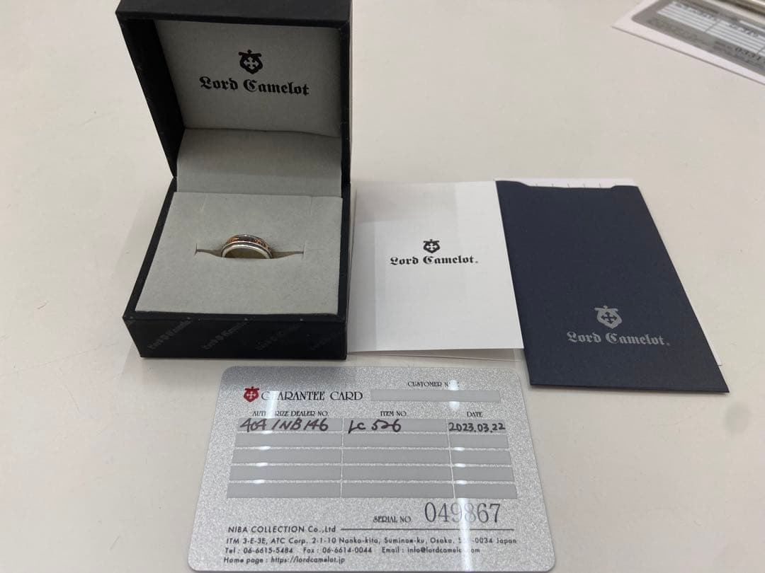 Lord Camelot シルバピアスLC-536