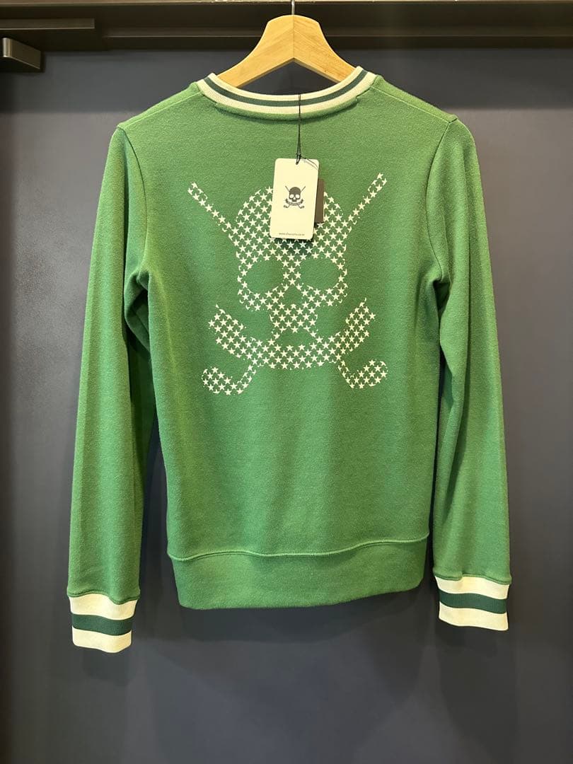 chucuchu 薄手セーター　グリーン