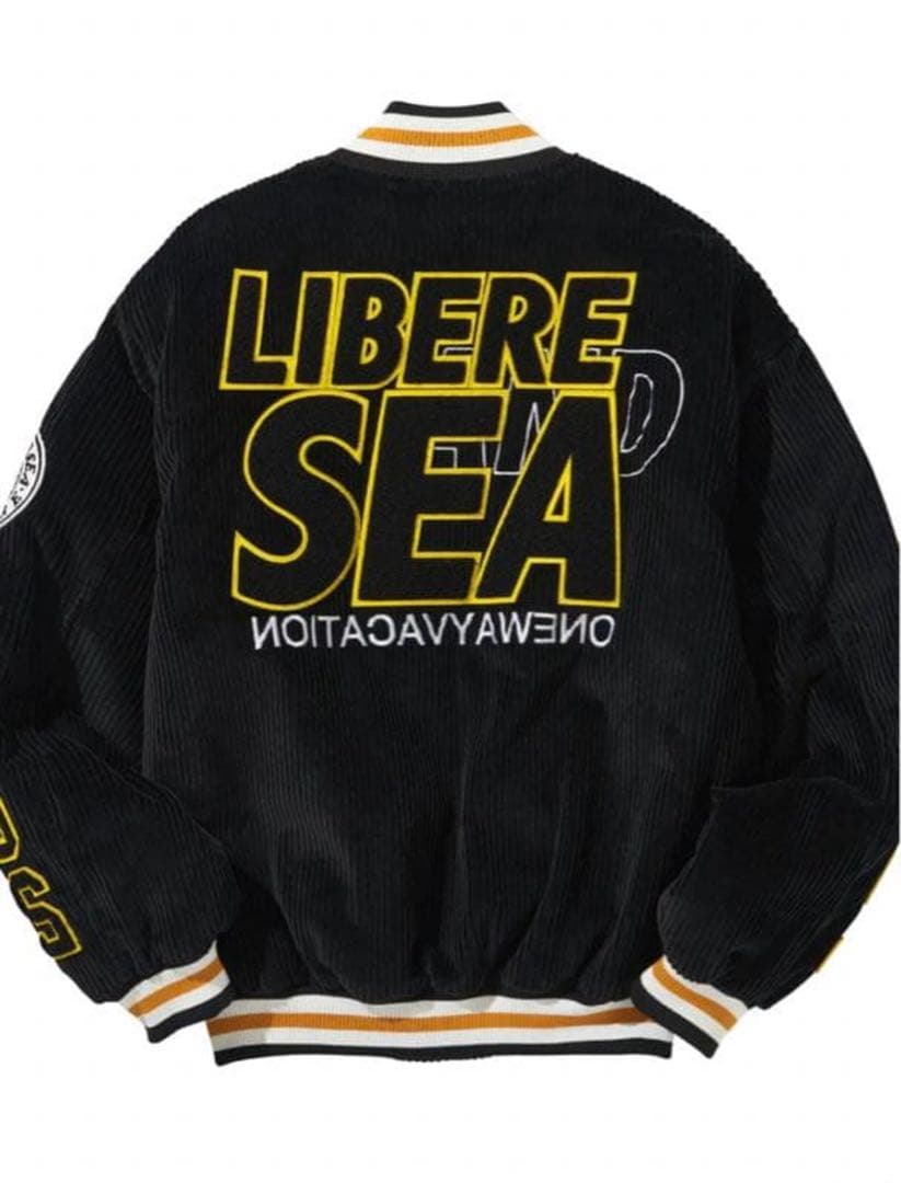 BLACK ROSEWINDANDSEA WDS×LIBEREJACKET